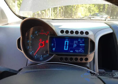 2015 Chevrolet Sonic Ltz Auto from USA, damaged, VIN 1G1JE6SB6F4145934